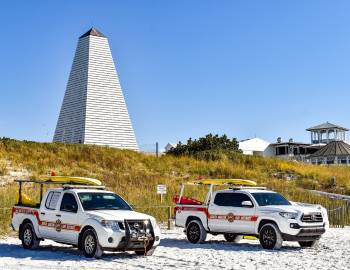 Lifeguard Station at Coleman Pavilion in Seaside, Florida