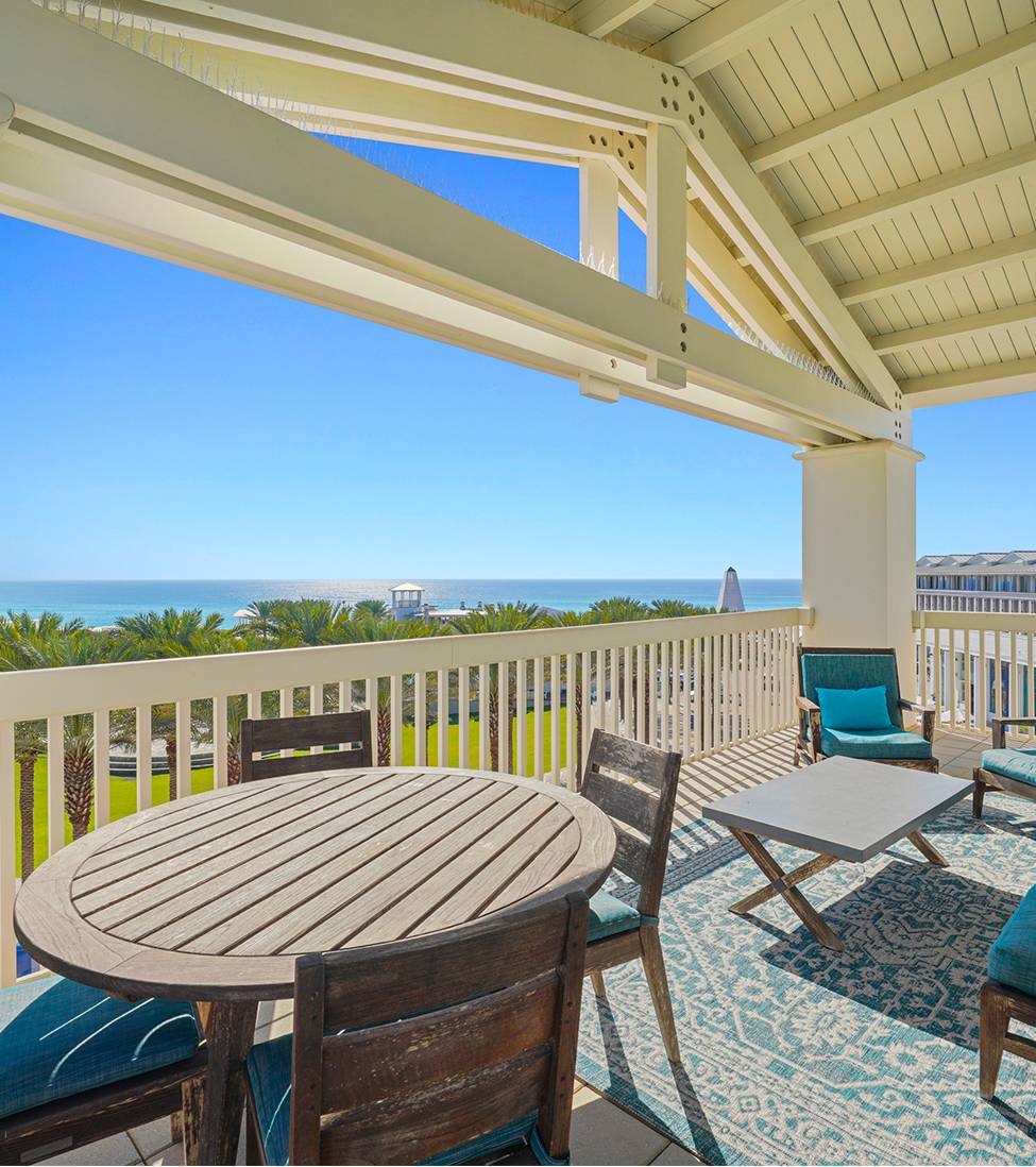 Gulf View from a deck