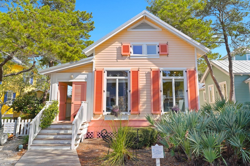 The exterior of the rental Teacher's Lounge. 